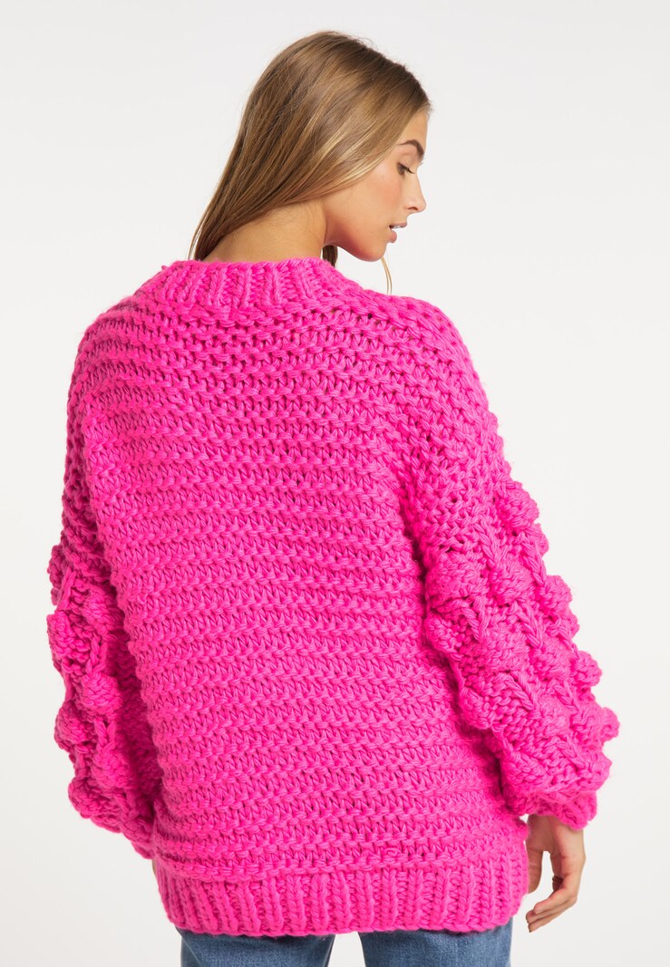 Knitwear IZIA Fine-knit sweaters Fuchsia