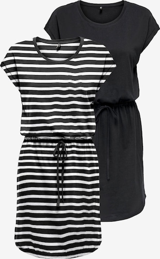 ONLY Kleid in schwarz / weiß, Produktansicht