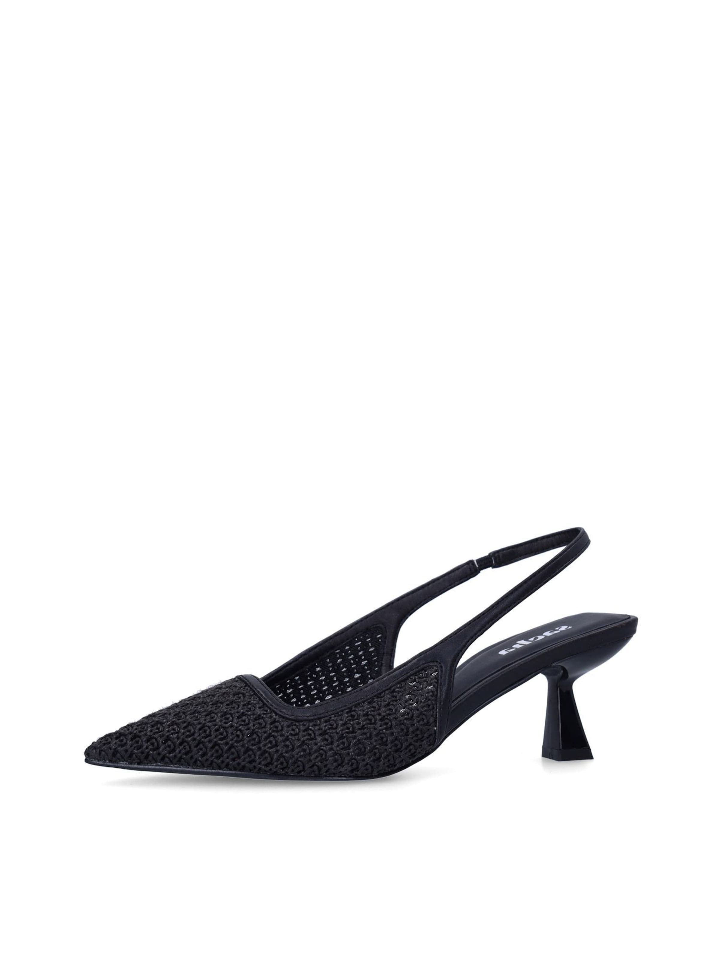 Escarpins SACHA en noir : devant