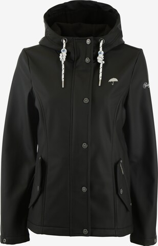 SchmuddelweddaPrijelazna jakna - crna boja: prednji dio