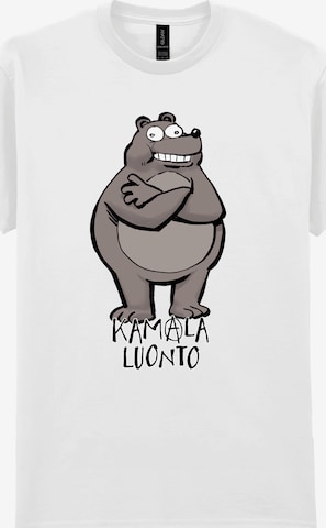 T-Shirt 'Bad Nature Bear T-Shirt' Bad Nature en blanc : devant