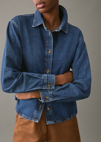 MANGO TEEN Bluse 'Selene' in Blau