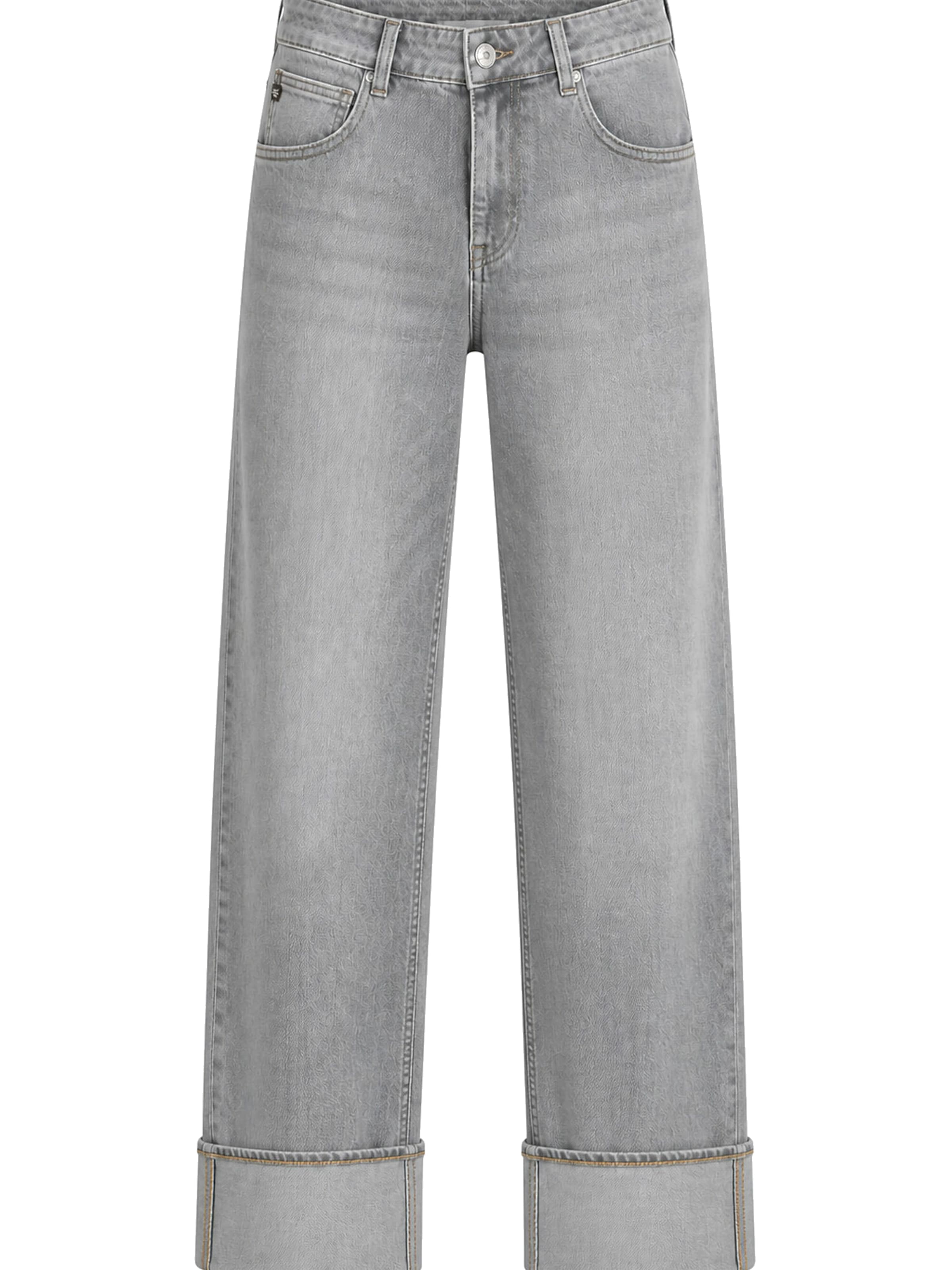 Wide Leg Jean Le Temps Des Cerises en gris : devant