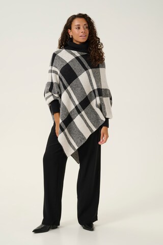 Cape 'CR Livia' Cream en noir