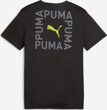 PUMA Μπλουζάκι 'Fit' σε μαύρο