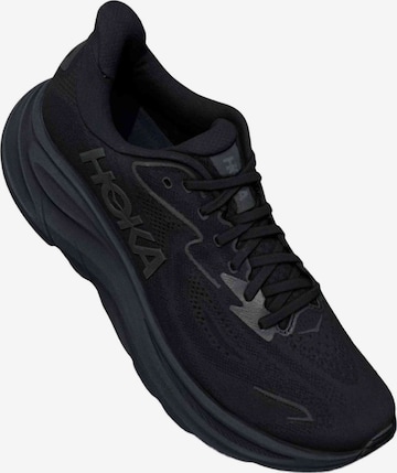 Chaussure de course 'Clifton 10' HOKA en noir : devant