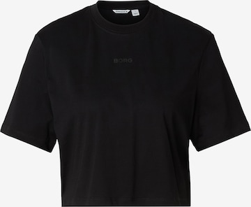 BJÖRN BORG Funkcionális felső 'STUDIO' - fekete: elől