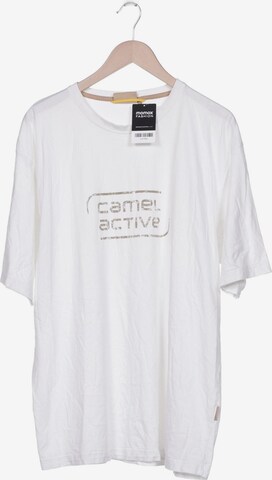 CAMEL ACTIVE T-Shirt 4XL in Weiß: predná strana