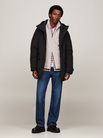 TOMMY HILFIGER Winterparka in Zwart