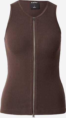 G-STAR Neuletoppi värissä ruskea: etupuoli