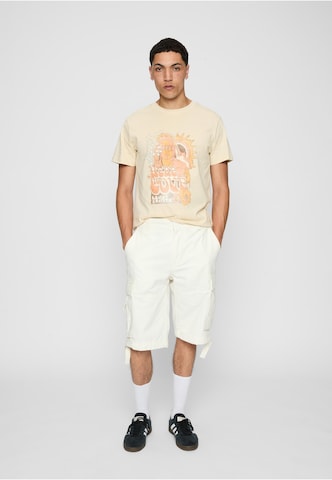 regular Pantaloni cargo di Brandit in bianco: frontale
