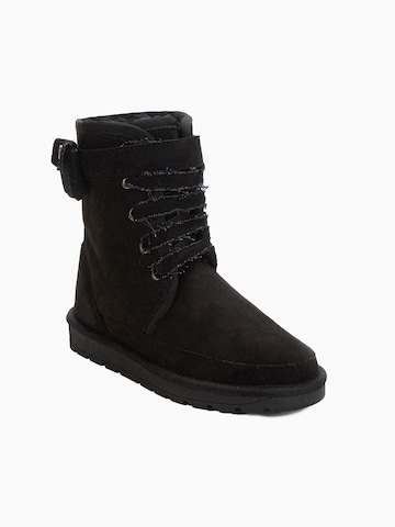 Island Boot Lace-up boot 'IMAAN' in Black