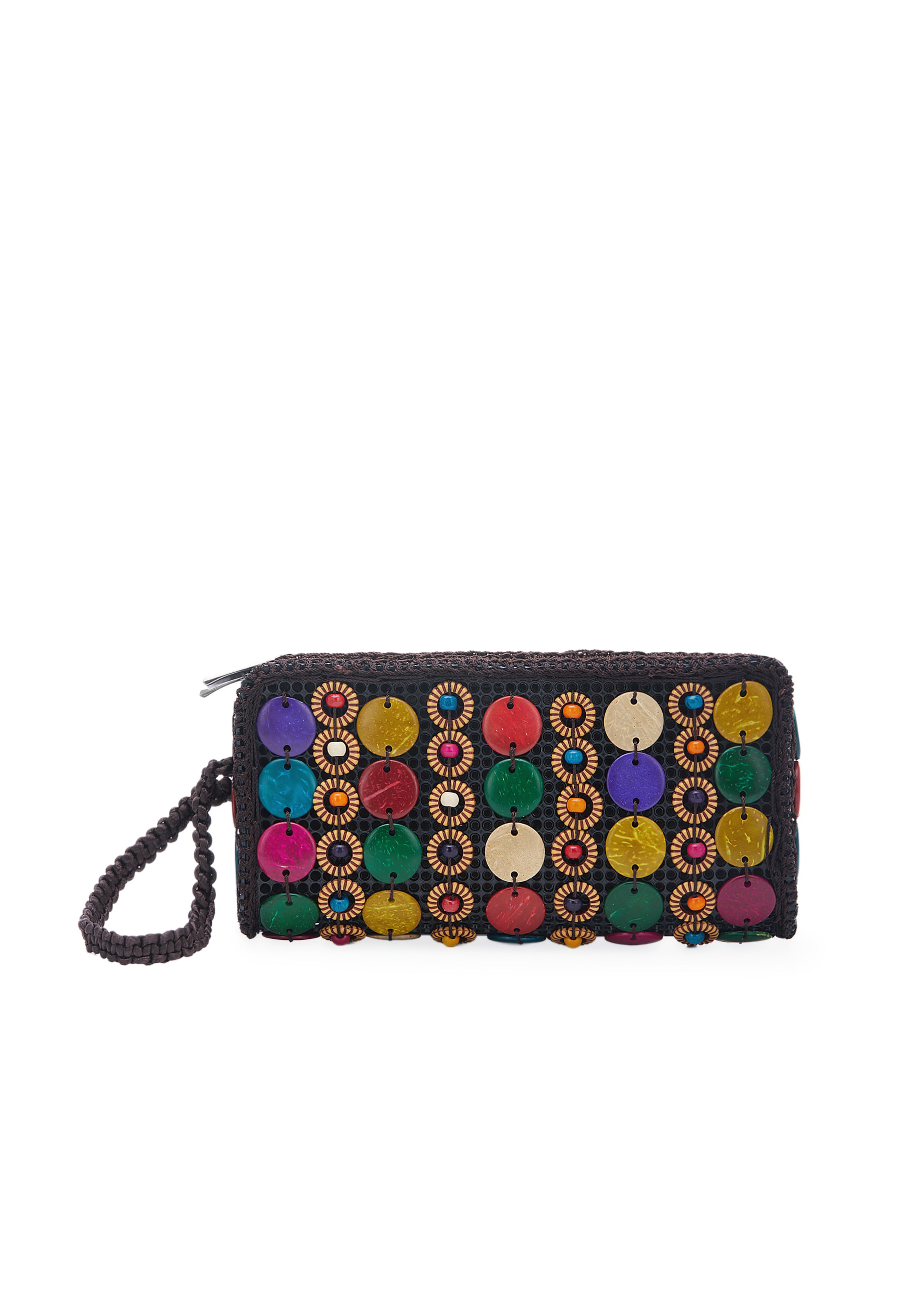 usha FESTIVAL - Bolso de noche en marrón: frente