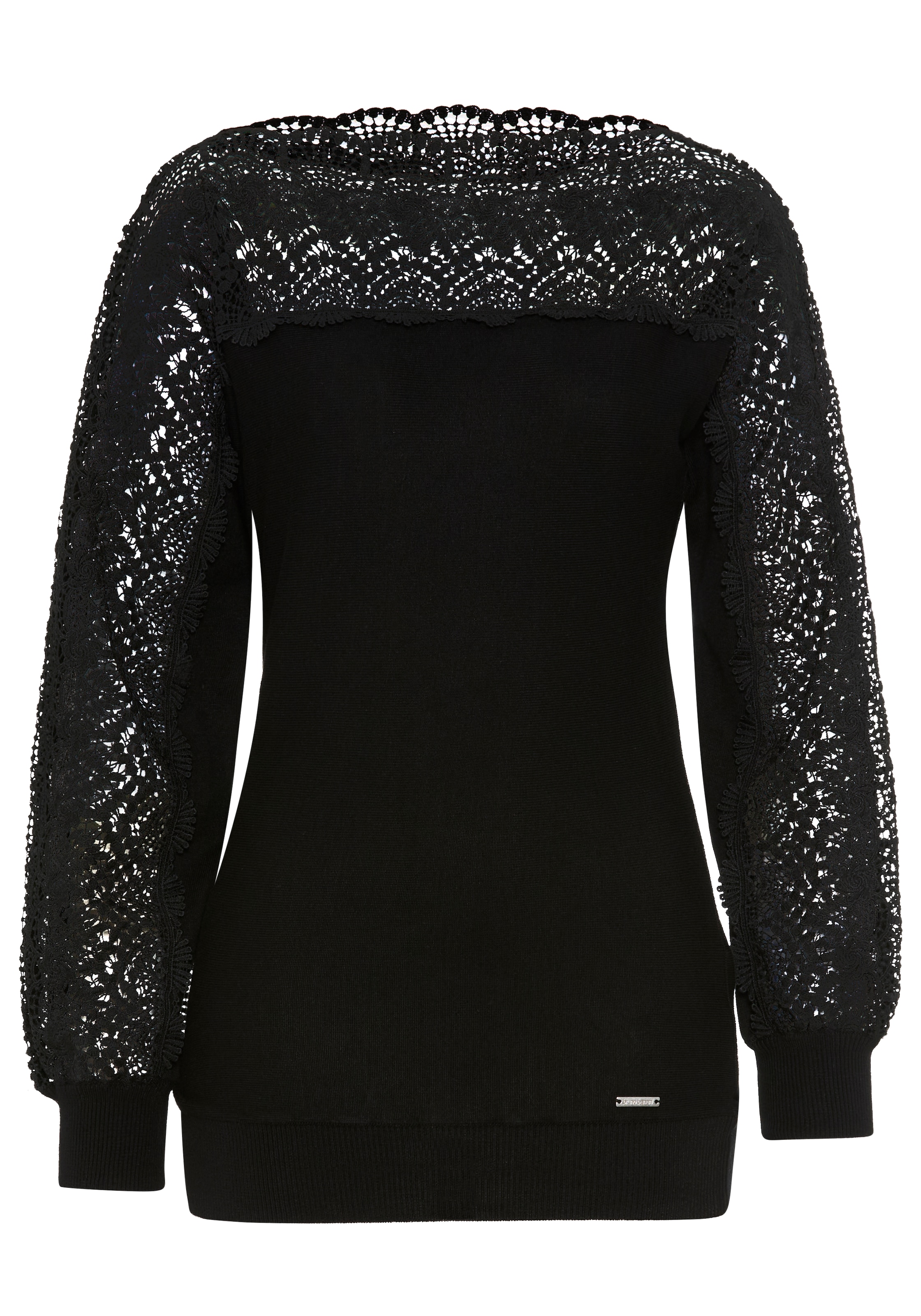 Bruno Banani LM Sweater in Black: front