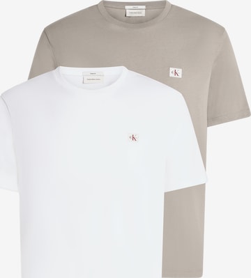 Calvin Klein Jeans Póló - bézs: elől