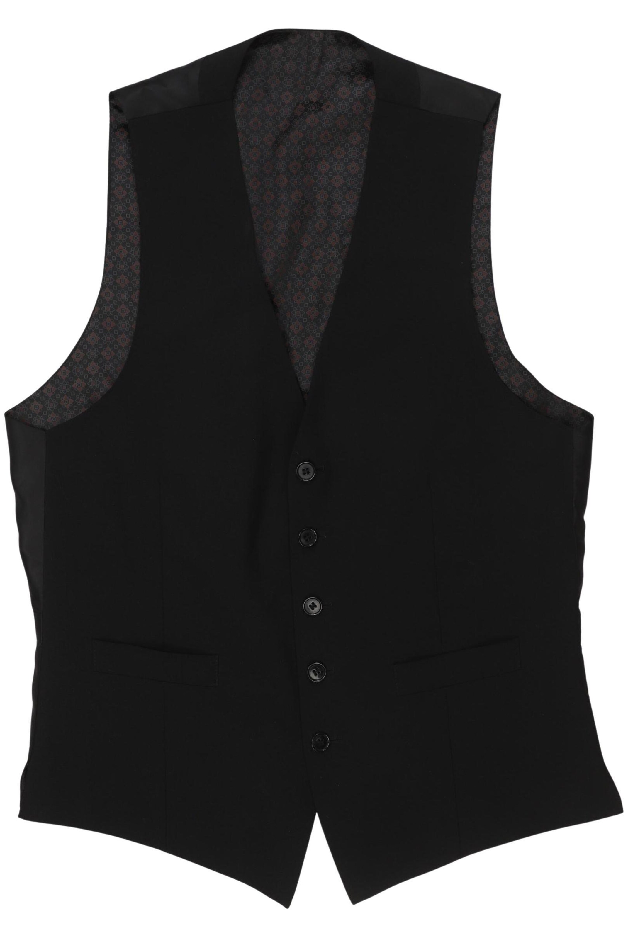 JAKE*S Weste XS in Schwarz: Vorderseite