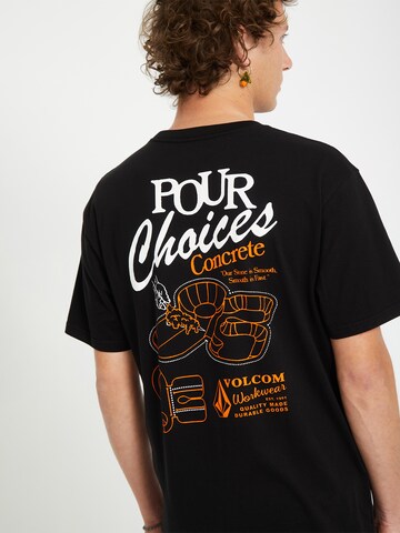 Volcom Shirt 'Pour Choices' in Black