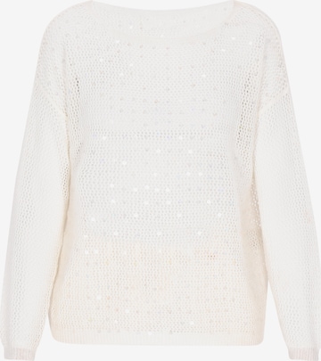 Usha Sweater 'Fashion Look' in White: front