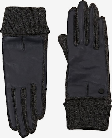 ESPRIT Full Finger Gloves in Grey: front