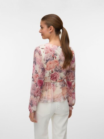 VERO MODA Bluse in Weiß