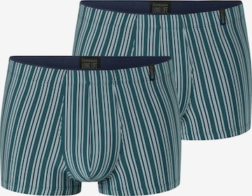 SCHIESSER Boxer shorts ' Long Life Soft ' in Green: front