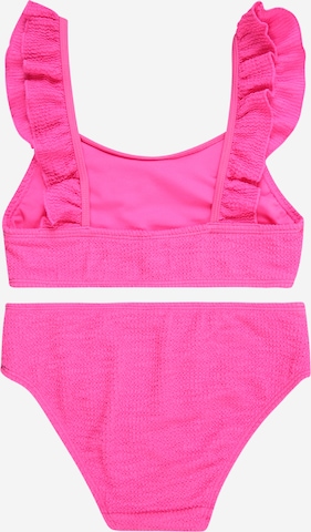 KIDS ONLY Bustier Bikini 'TROPEZ' i pink