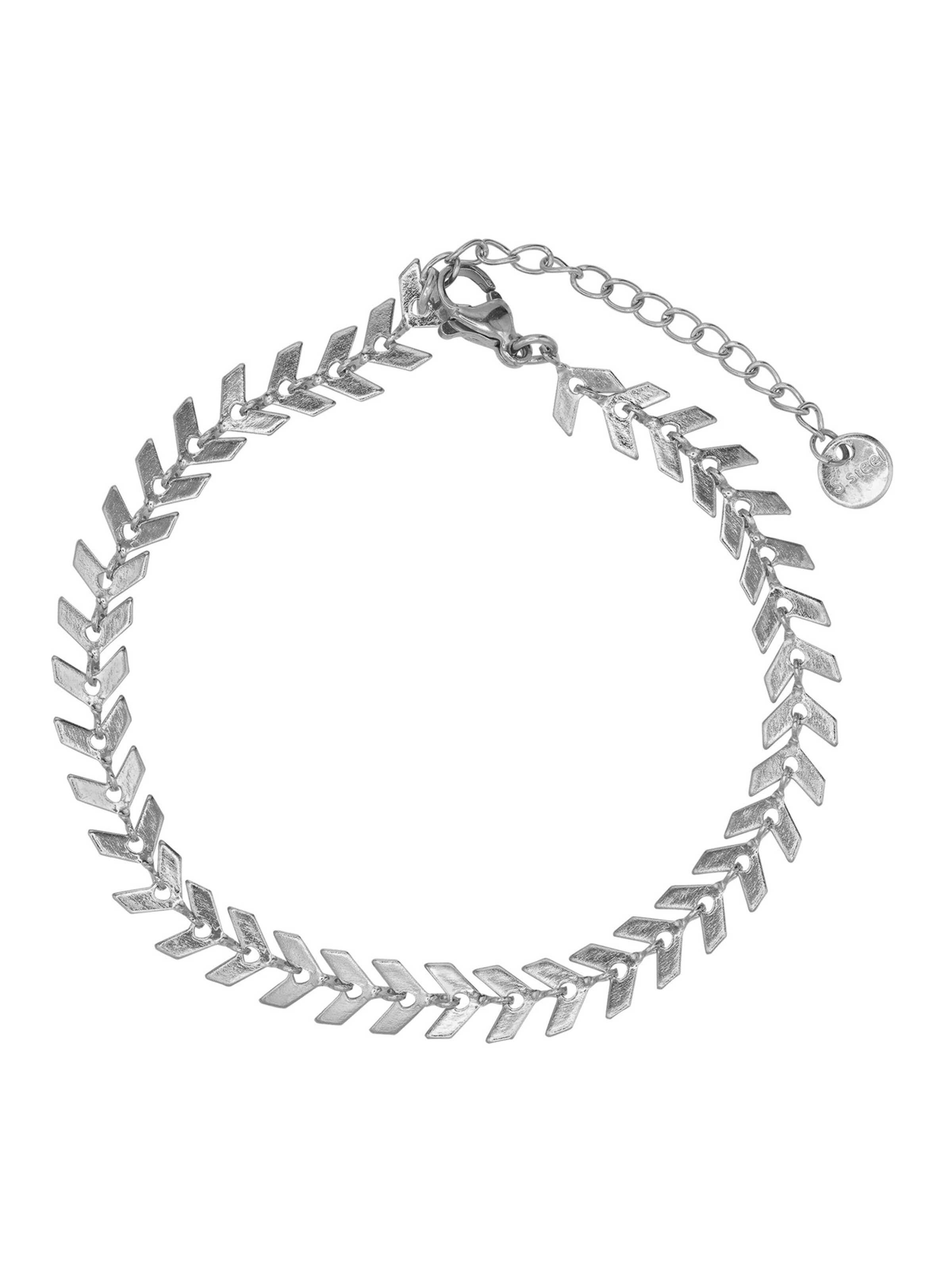 Heideman Armband 'Urbis' in Zilver: voorkant