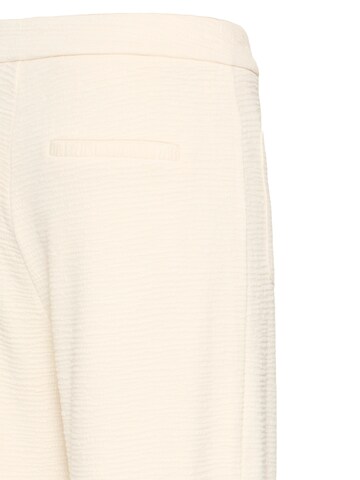 ICHI Wide leg Pants 'IHKATE LUMINA' in White