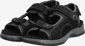 Sandales de randonnée Rieker en noir