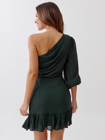 Robe 'CIARA' Tussah en vert : derrière