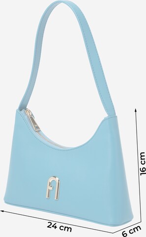 FURLA Shoulder Bag 'DIAMANTE' in Blue