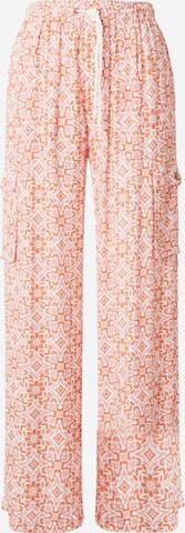 ROXY Široke hlačnice Kargo hlače | oranžna barva: sprednja stran