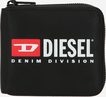 DIESEL Wallet in Black: front