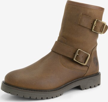 Bottines 'Vattrup ' Travelin en beige : devant