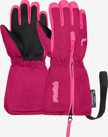 REUSCH Athletic Gloves 'Tom' in Pink: front