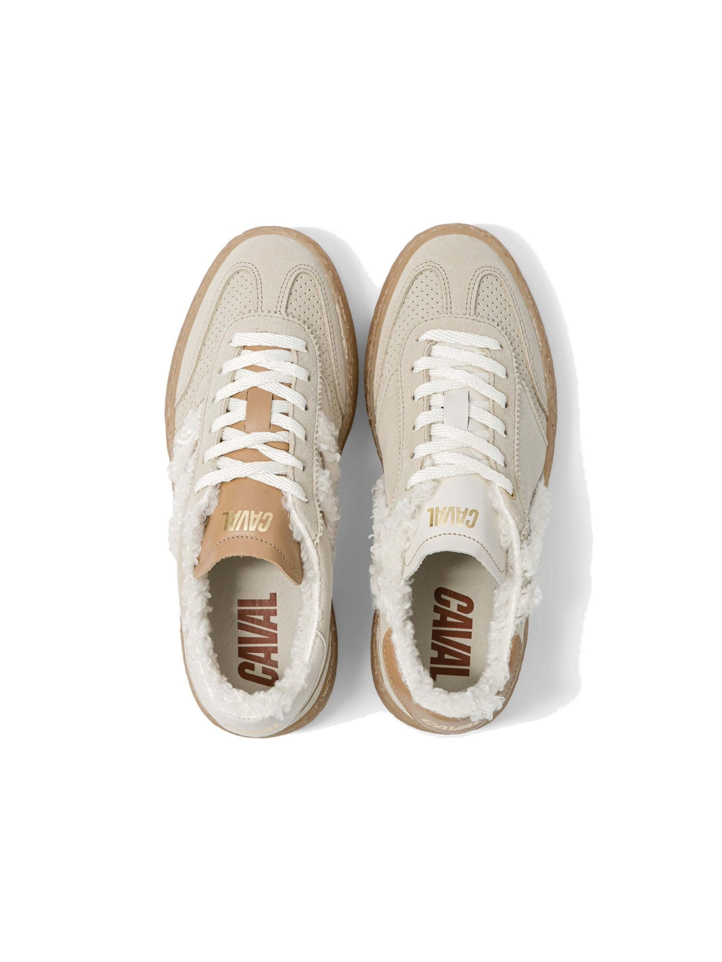 Scarpa stringata ' HIGH PULSE ' di Caval in beige
