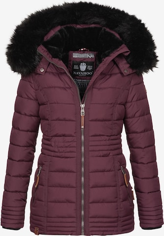 NAVAHOO Winter Jacket in Red: front