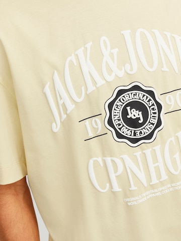 JACK & JONES Shirt 'Lucca' in Geel