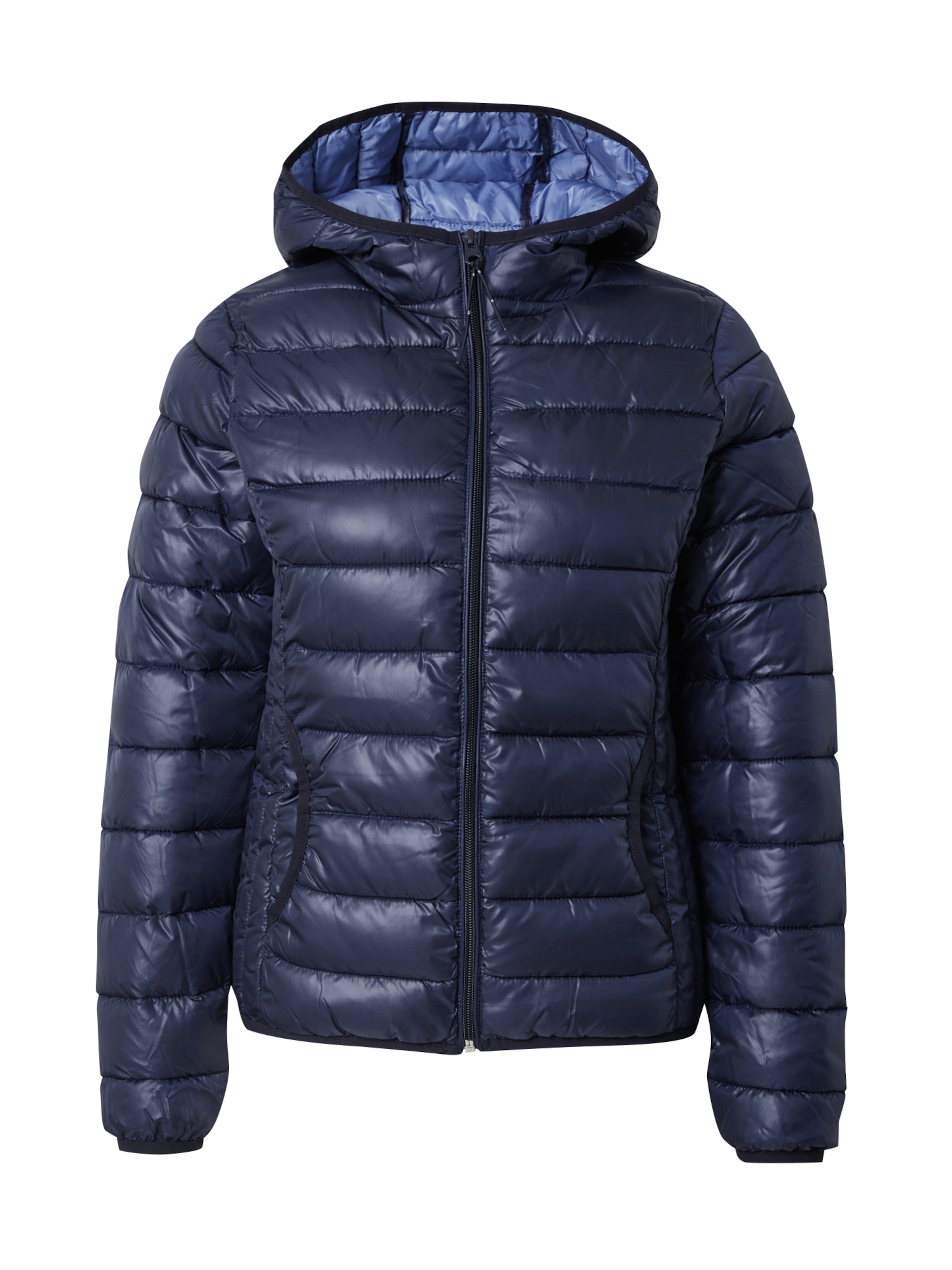 QS Winterjas in Blauw: voorkant