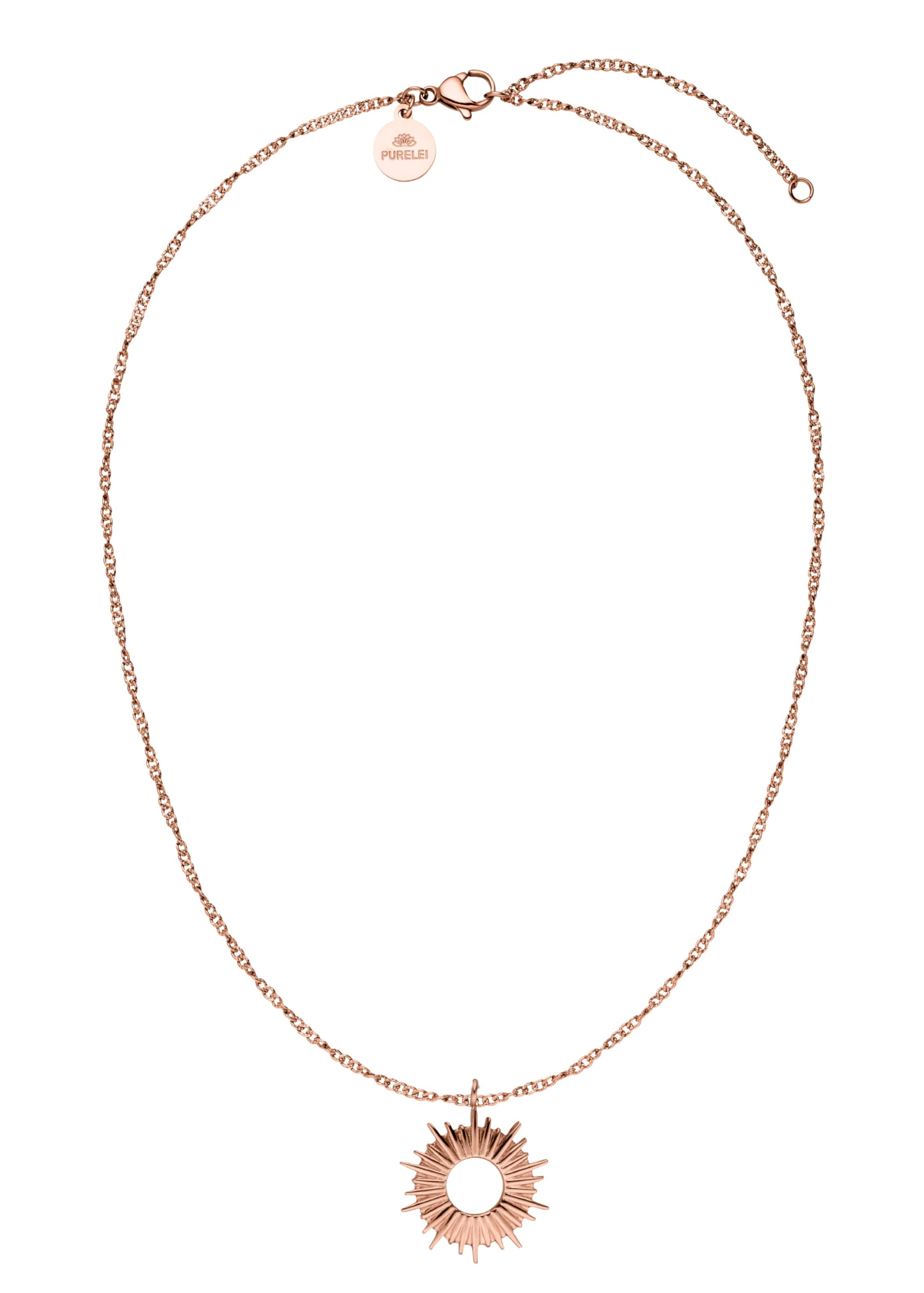 PURELEI Kette 'Soleil' in Gold: Vorderseite