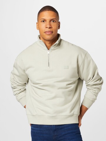 FRAME Sweatshirt in Grey: front