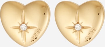 Boucles d'oreilles GUESS en or : devant