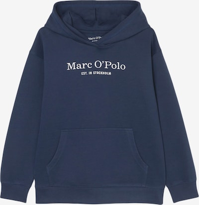 Marc O'Polo Sweatshirt in de kleur Blauw / Wit, Productweergave