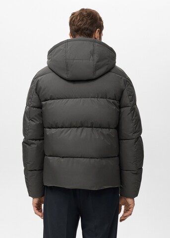 MANGO MAN Winter Jacket 'Ford' in Grey