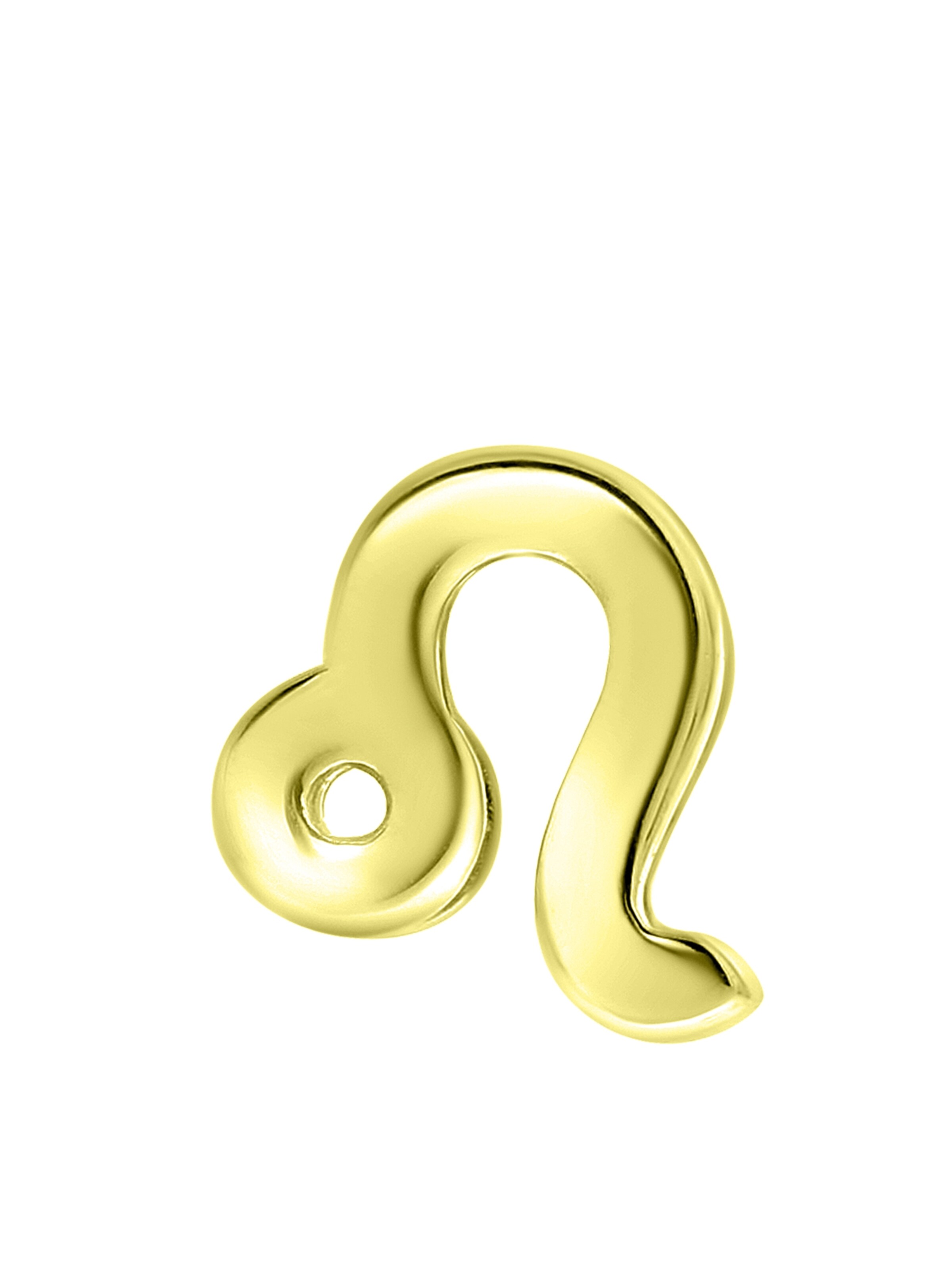 Lucardi Anhänger in Gold: Vorderseite