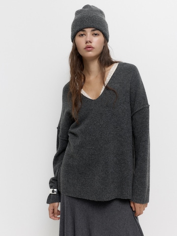 Pullover di Pull&Bear in grigio: frontale