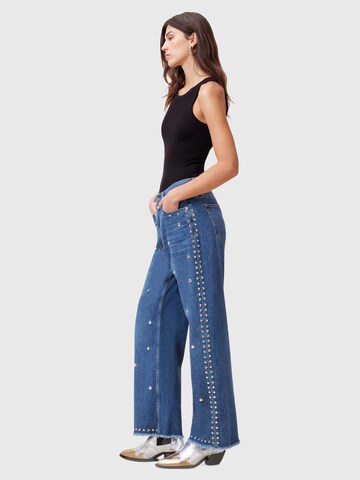 AllSaints Wide Leg Jeans 'BLAKE' (GOTS) in Blau