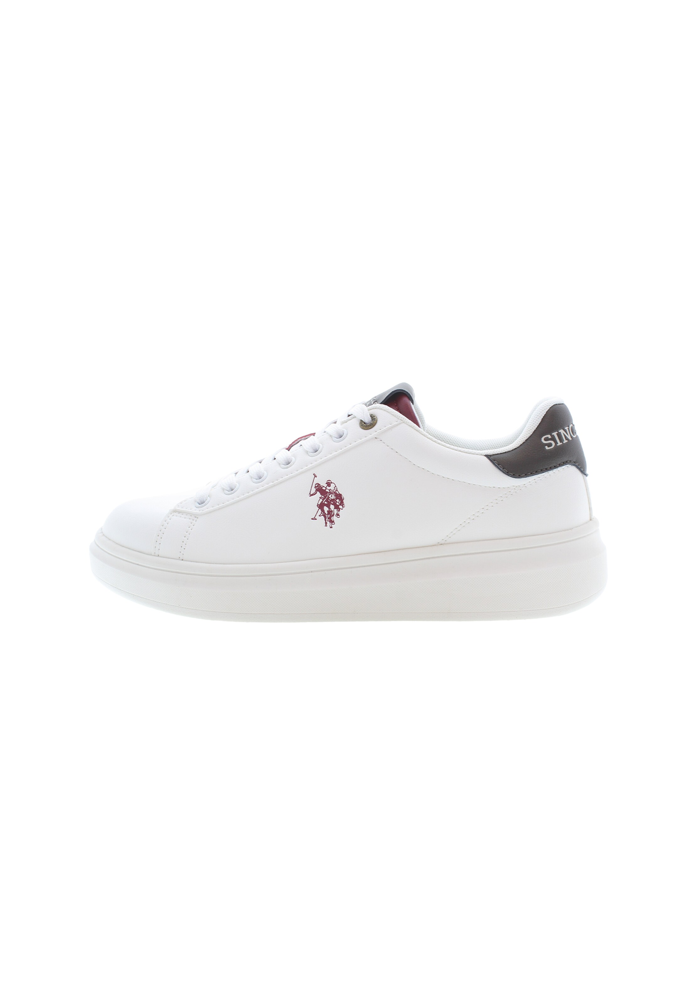 U.S. POLO ASSN. Platform trainers 'Cody001Mdy2' in White: front
