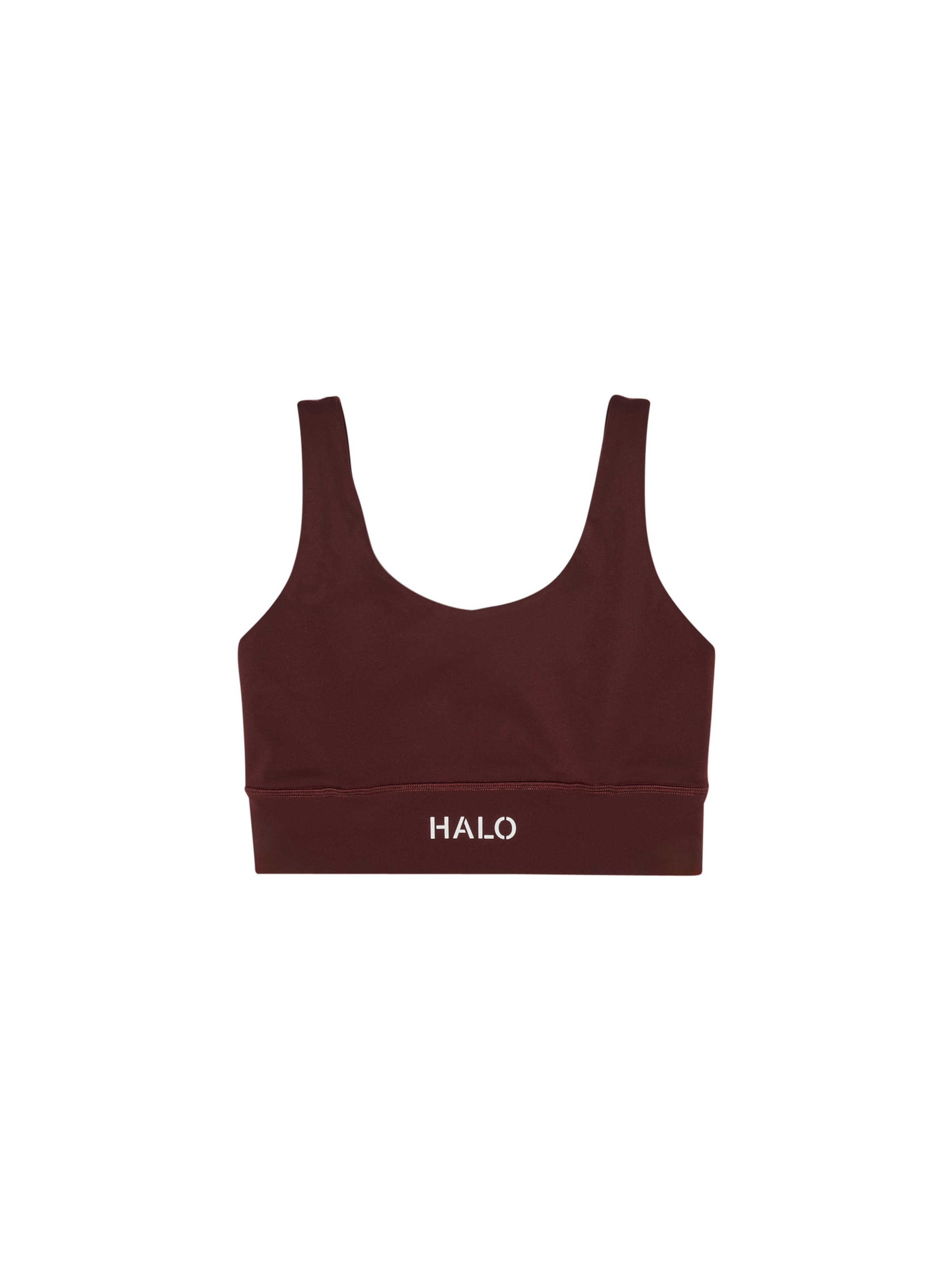 HALO Sporttop in Braun: Vorderseite