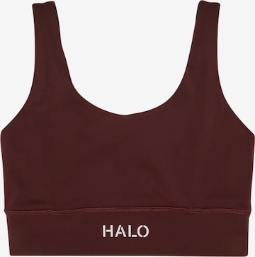 HALO Sports top in Brown: front